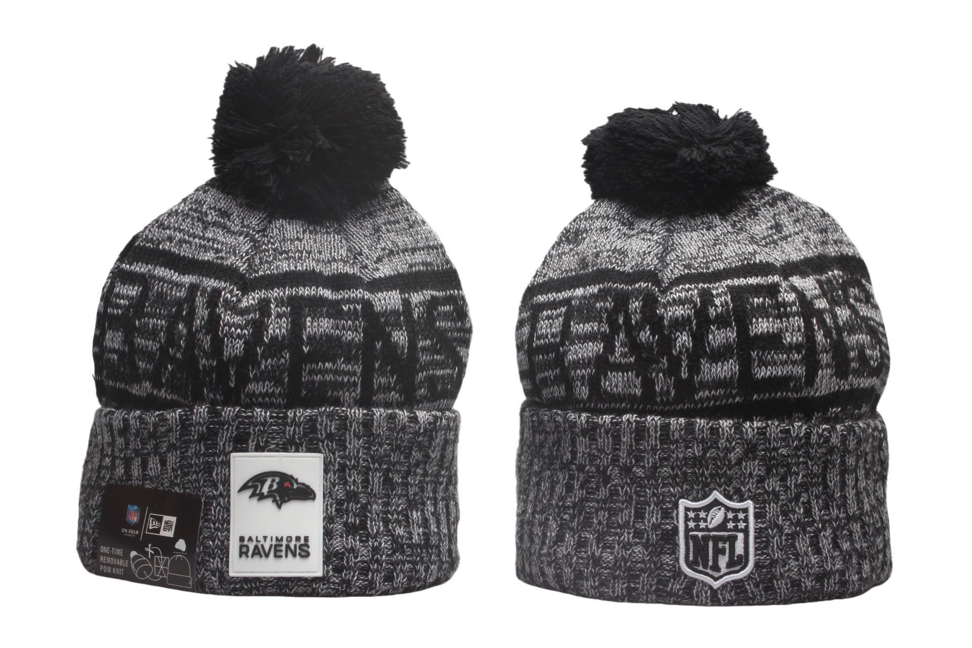 2026 NFL Baltimore Ravens Hat beanie style 01->->Sports Caps